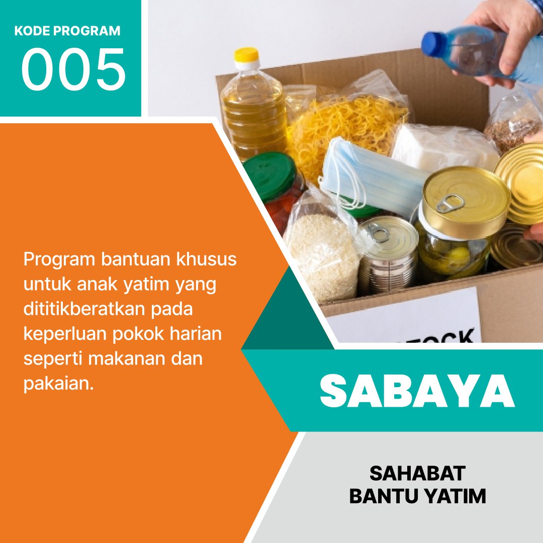 SABAYA (Sahabat Bantu Yatim)