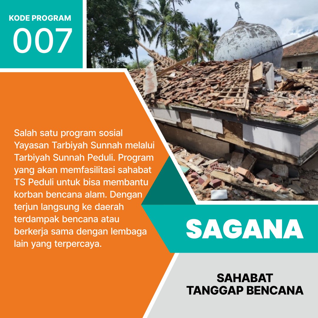 SAGANA (Sahabat Tanggap Bencana)