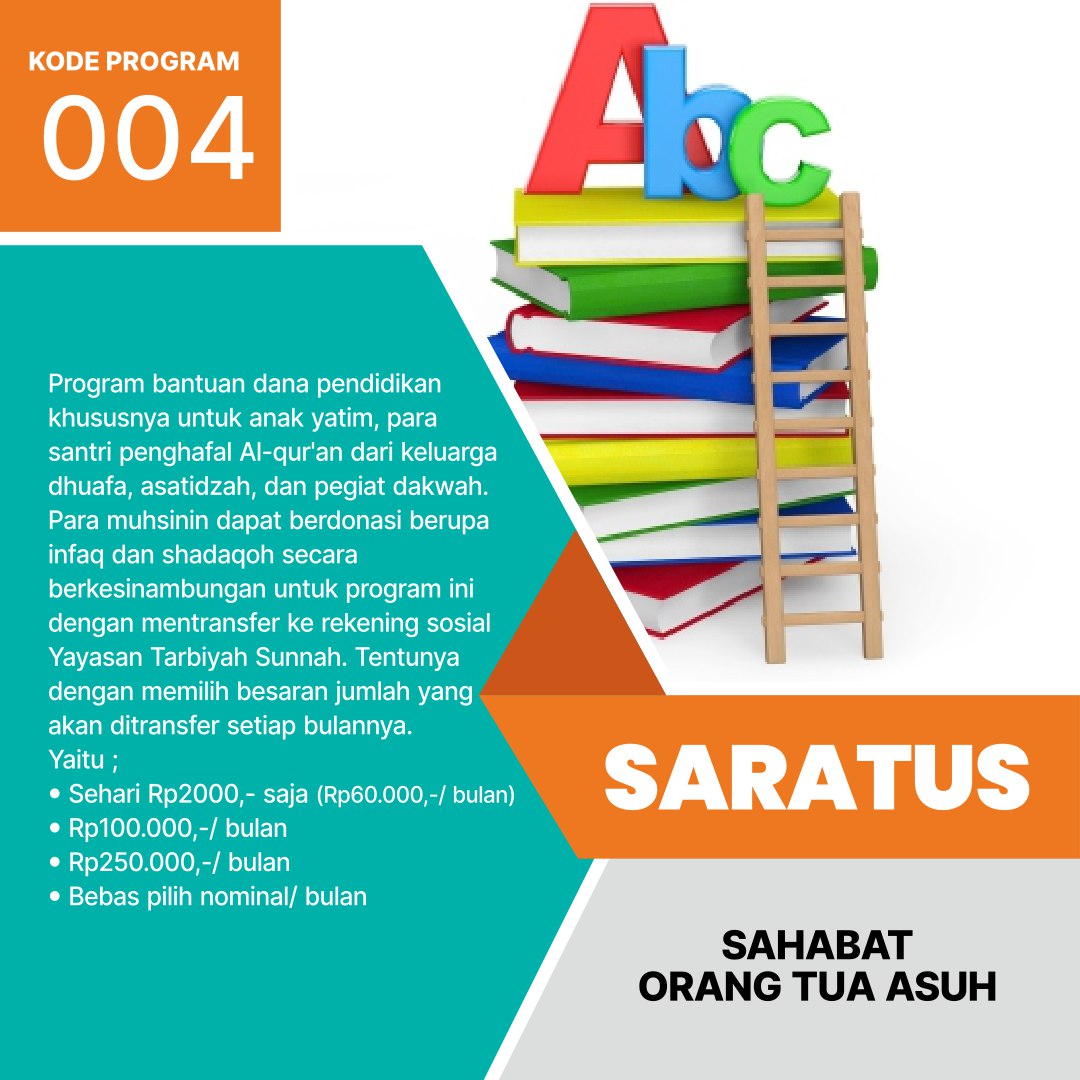 SARATUS (Sahabat Orang Tua Asuh)